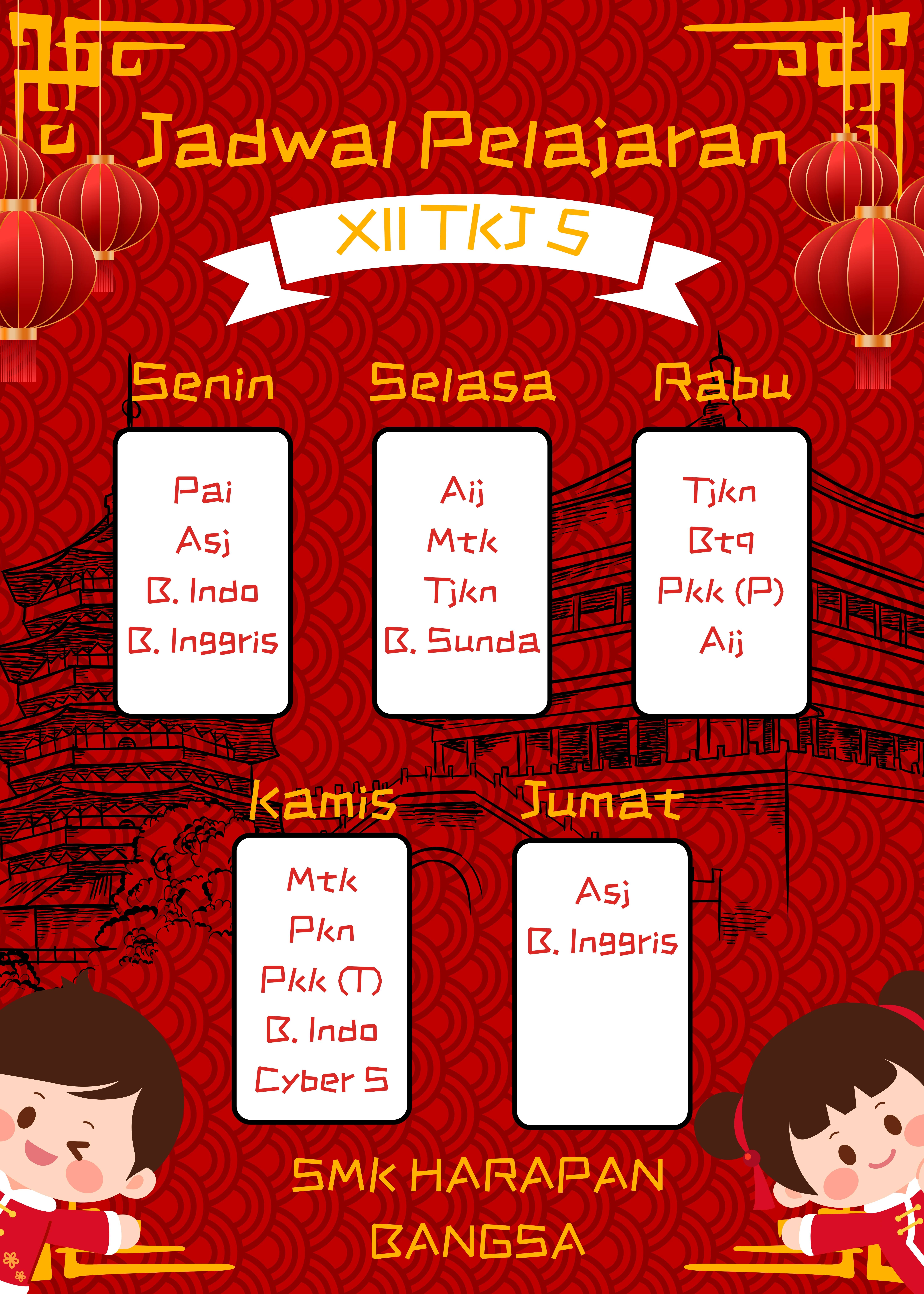Jadwal Pelajaran