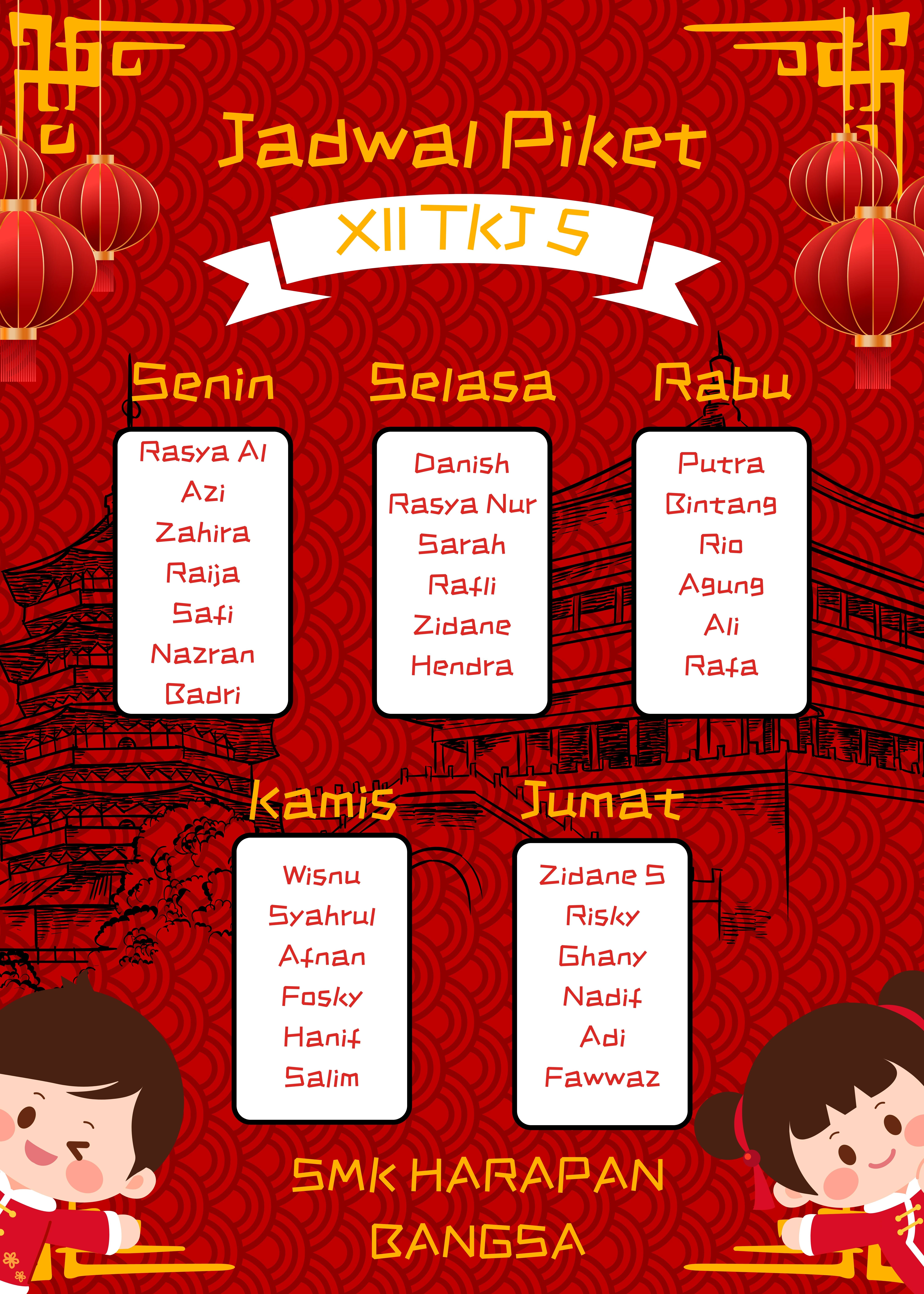 Jadwal Piket